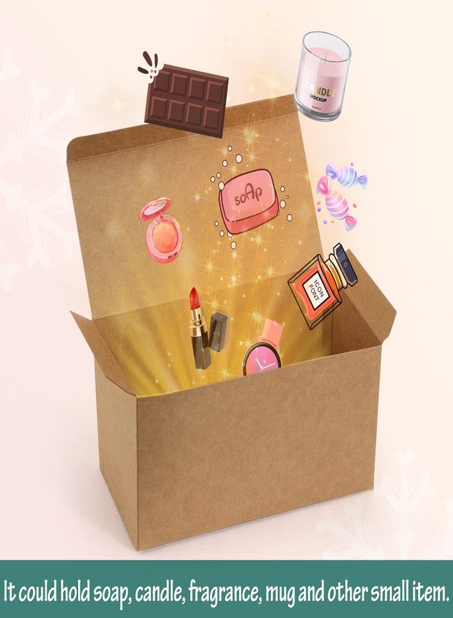 ValBox Gift Boxes 9x4.5x4.5 Inches 12 Pack Brown Recycled Paper Boxes Kraft Favor Boxes for Party, Wedding, Thanksgiving, Crafting, Bridesmaid Proposal, Easy Assemble Cardboard Boxes - Image 4